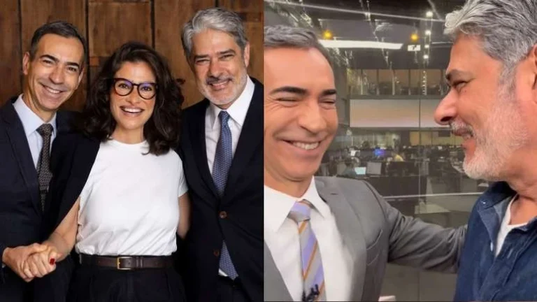 César Tralli deve substituir William Bonner no Jornal Nacional, e Globo explica transição
