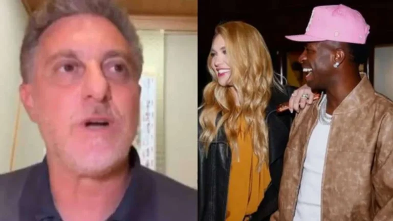 Luciano Huck reage e manda recado após Vini Jr. assumir namoro com Virginia