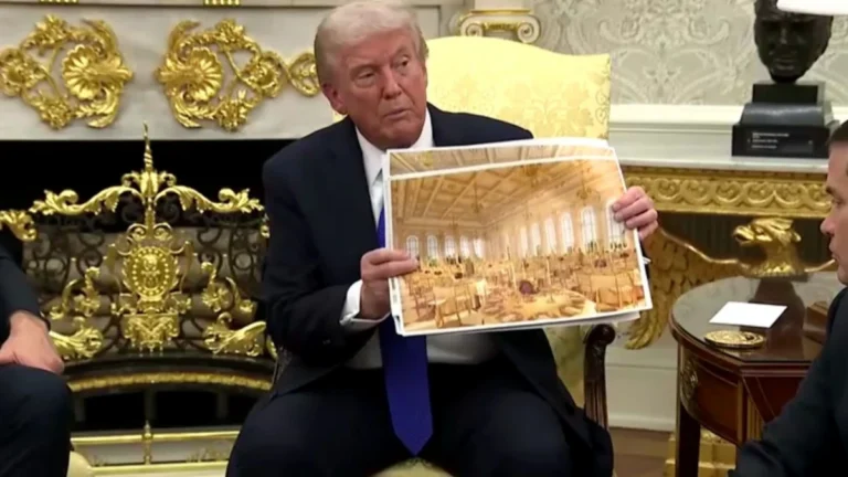 Casa Branca divulga lista de doadores para obra de salão de baile de Trump