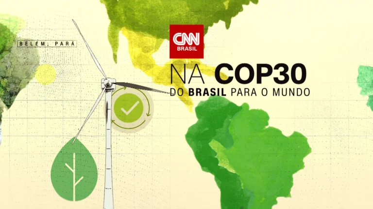 CNN Brasil leva cobertura multiplataforma para a Casa Brasil na COP30