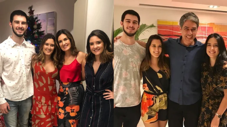 Saiba quem são os filhos de William Bonner e Fátima Bernardes