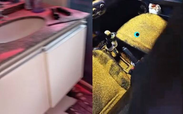Por que mulher traída encheu carro do ex de glitter