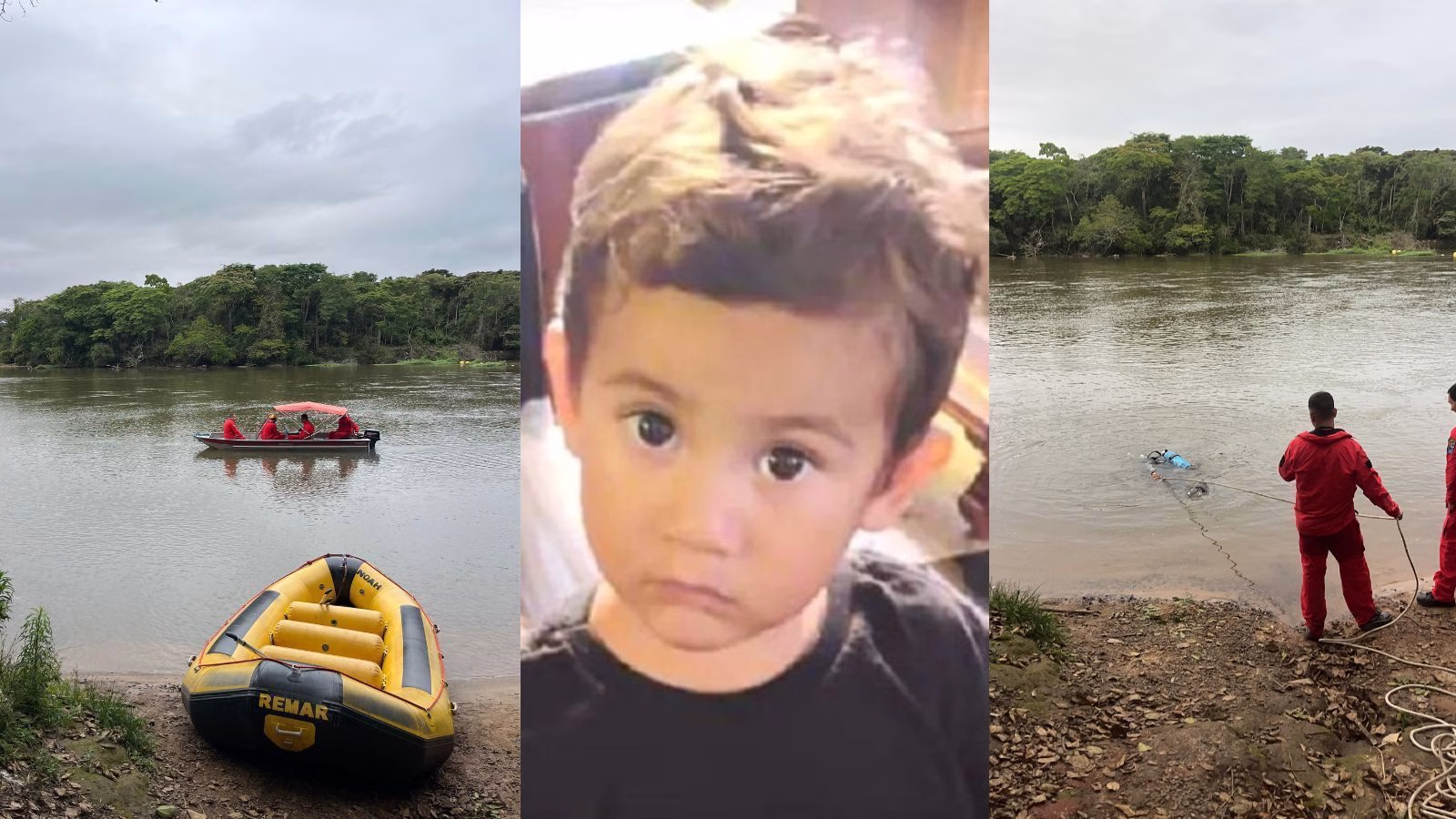 Corpo de menino desaparecido é encontrado em rio no Paraná