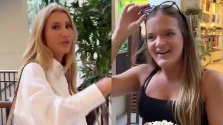 Pega no flagra! Ana Paula Siebert encontra Rafaella Justus matando aula