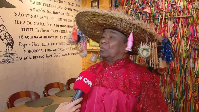 “A música é a arte da nossa cultura”, diz cantor Pinduca à CNN