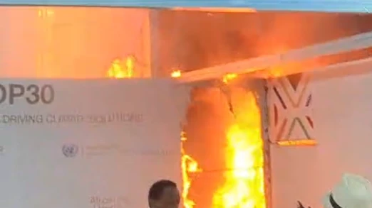 Após incêndio, ONU diz que local da COP agora é responsabilidade do Brasil