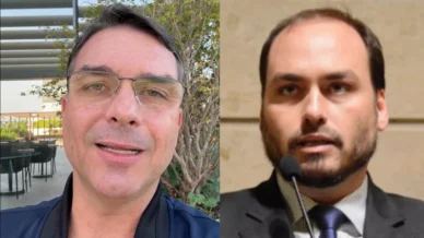 Flávio Bolsonaro sai em defesa da candidatura de Carlos ao Senado por SC