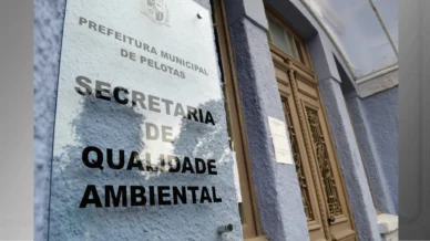 Líquido vermelho que jorrou de cano em Pelotas era sangue humano