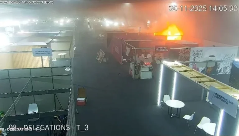 COP30: Funcionária da Green Zone relata pânico e correria por incêndio