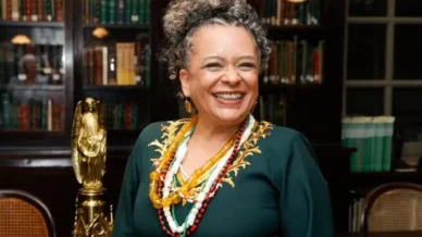 Ana Maria Gonçalves toma posse e é 1ª mulher negra a ocupar cadeira na ABL