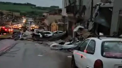 Tornado no Paraná: Governo enviará ajuda humanitária para região destruída