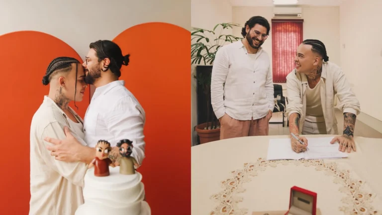 Gloria Groove se casa em cerimônia íntima