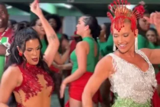 Professora de Virginia, musa da Grande Rio tem corrida de aplicativo cancelada por causa do traje