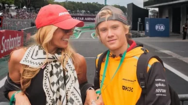 Filho de Galisteu quer ser piloto de corrida como Senna: Fingi que não ouvi