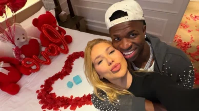 Vini Jr. posta foto com Virginia brava após rumores de término