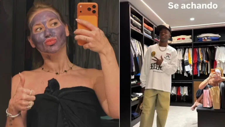 Virginia faz ritual de beleza e mostra Vini Jr. antes do jogo: “Se achando”