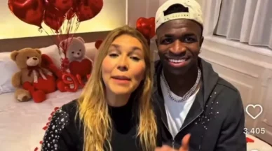 Prefeitura posta vídeo de Virginia e Vini Jr. adulterado por IA