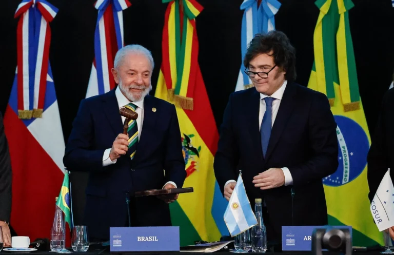 Sem UE, Mercosul é marcado por oposição entre Lula e Milei sobre Venezuela