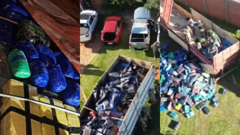 Maior apreensão de maconha do Paraguai é feita na fronteira com o Brasil