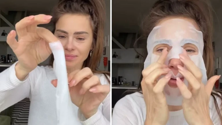 Carolina Dieckmmann testa máscara facial de lesma e reage: “Que nojo”