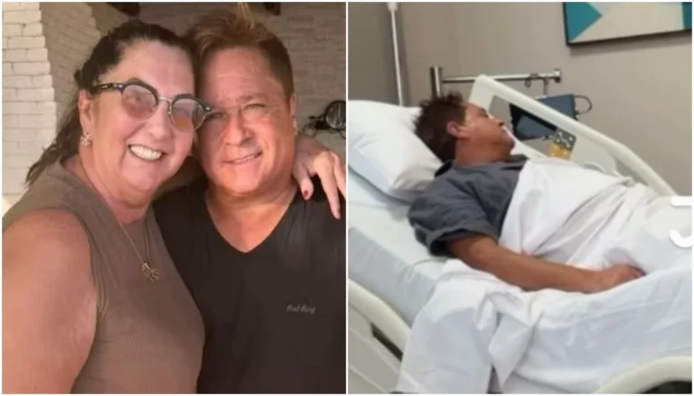 Mãe de Virginia presta apoio a Leonardo após internação