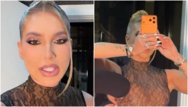 Virginia passa perrengue com look para date com Vini Jr.