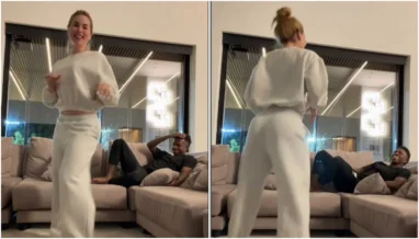 Virginia dança para Vini Jr. e diverte web com vídeo