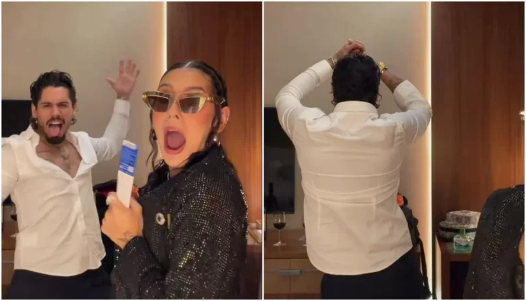 Zé Felipe grava trend com Ana Castela: “Sem prêmio, mas com molho”