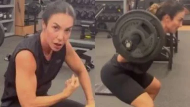 Ivete Sangalo chama atenção ao exibir treino intenso na academia: Nunca é tarde