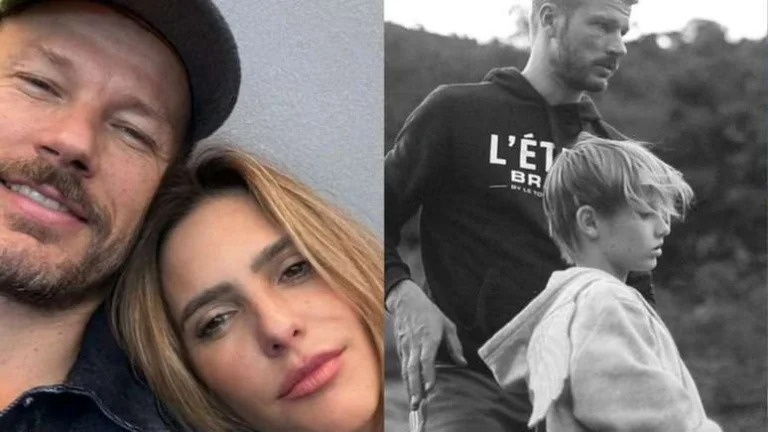 Rodrigo Hilbert relembra como os gêmeos e a filha eram: Passa tão rápido