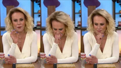 Ana Maria Braga tem crise forte de tosse ao vivo no Mais Você e revela doença