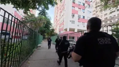 Polícia Civil do RJ faz megaoperação contra Comando Vermelho no Chapadão