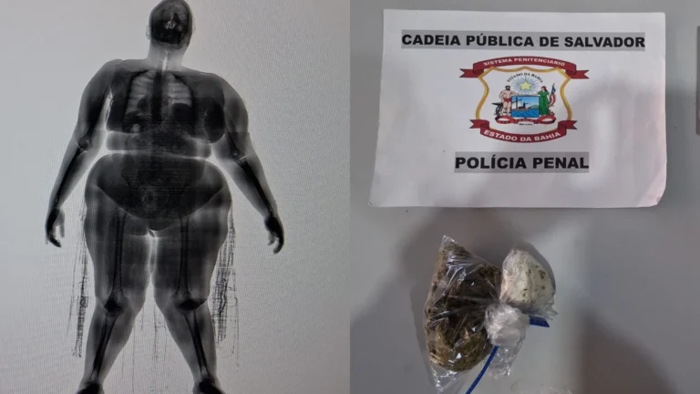 Mulheres tentam entrar na cadeia com drogas nas partes íntimas e são presas