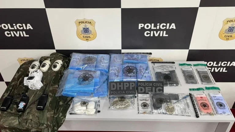 Bunker de facção é desativado durante operação policial na Bahia