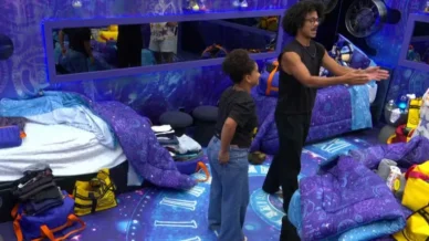 Breno sugere dividir cama no BBB e Milena revela: 