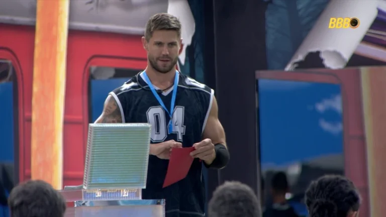 BBB26: Jonas vence a primeira prova do anjo da edição