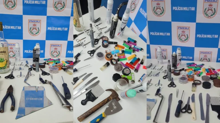 Carnaval no Rio: PM apreende 82 objetos perfurocortantes em dois dias