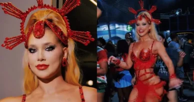 Virginia mostra bastidores do último ensaio de rua da Grande Rio: 