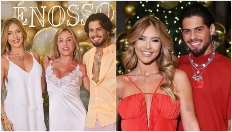 Zé Felipe repete roupas de Natal e Ano Novo de 2025 e vira meme na web