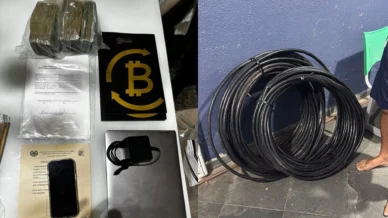 Operação mira grupo que movimentou meio bilhão com furto de cabos no RJ