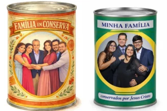 Direta reage a desfile sobre Lula com trend de famílias em lata de conserva