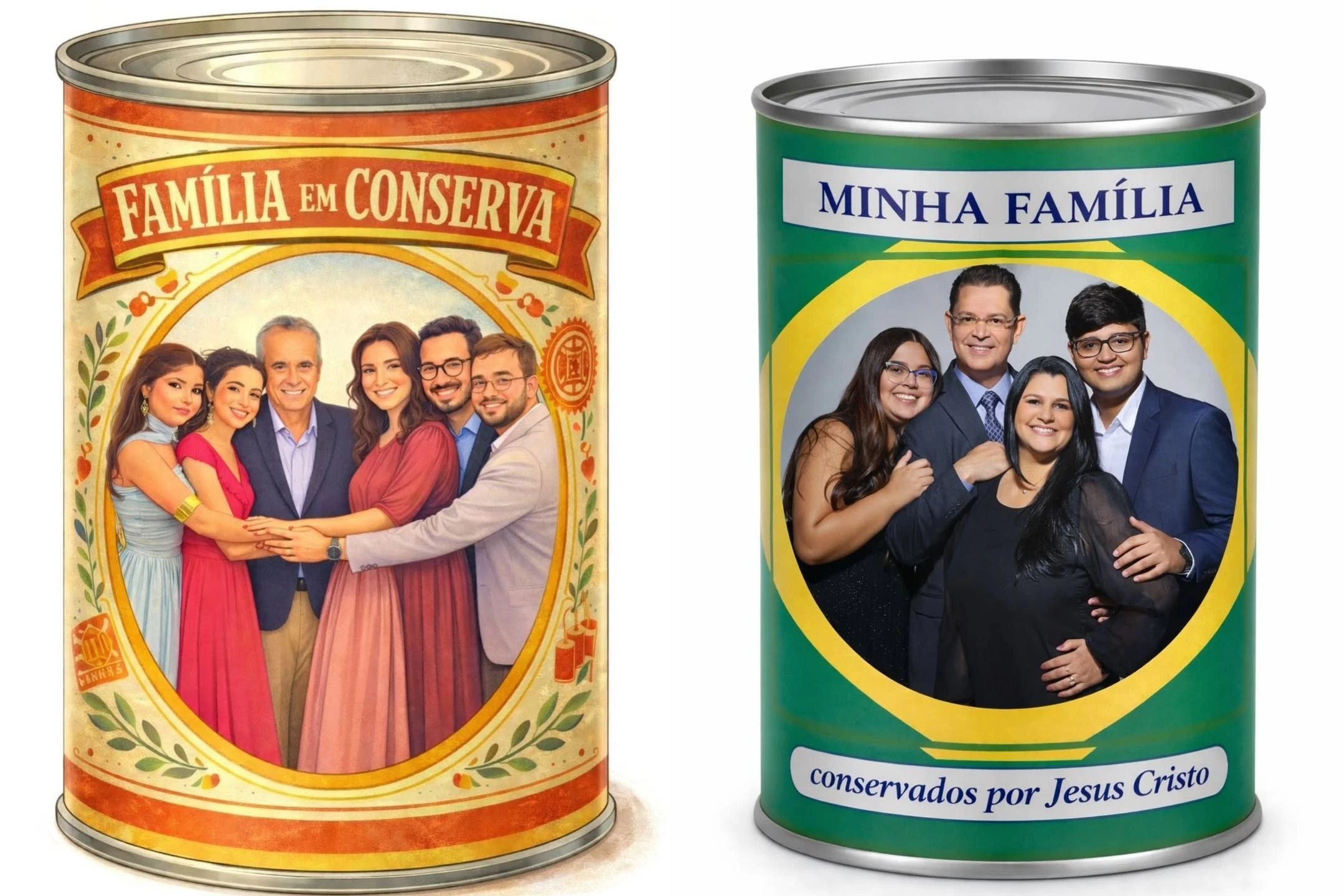 Direta reage a desfile sobre Lula com trend de famílias em lata de conserva