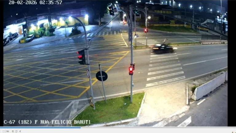 Casal é atropelado enquanto atravessava faixa de pedestres em SP; veja