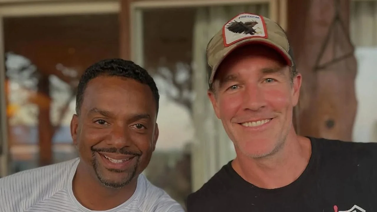 James Posta » Ator de “Um Maluco no Pedaço” posta última foto com James Van Der Beek