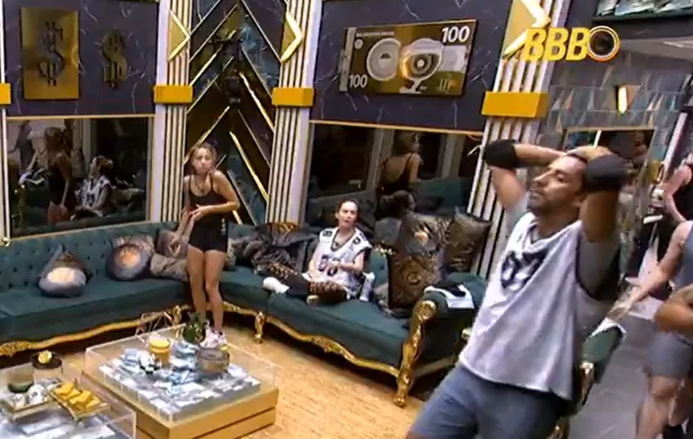 BBB 26: Alberto Cowboy passa mal antes de final da Prova do Anjo; veja o momento