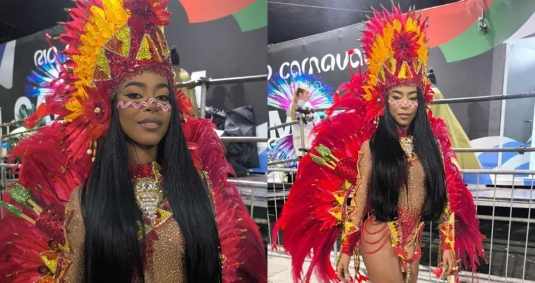 Lorena Maria estreia como musa da Unidos de Padre Miguel