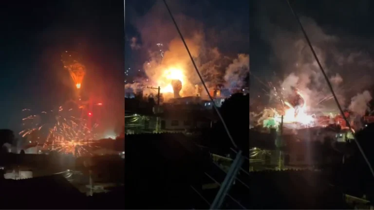 Balão cai em residência e assusta moradores da zona leste de SP; veja vídeo