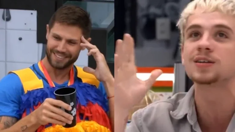 BBB 26: Maldoso, Jonas chama Juliano Floss de planta albina em briga