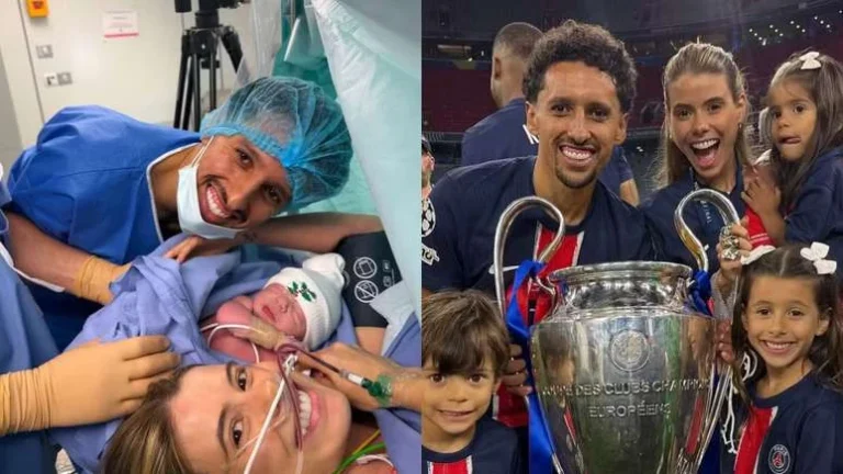Zagueiro da Seleção Brasileira, Marquinhos celebra nascimento de Filippo, seu “bebê arco-íris”