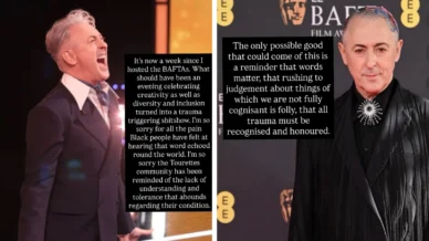 Apresentador do Bafta lamenta polêmica: 